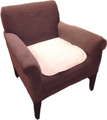 Ultra Waterproof Washable Chair Pad Cover (20 x 22 Inch) for Incontinence - Adult, Children, or Pet Underpad Seat Protection - Soft Triple Layer Design, 24...