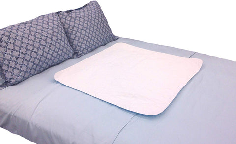 Deluxe Washable Reusable King-Size Bed Incontinence Pad Protector with  Tucks - Coastal Linen Supplies